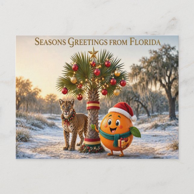FLORIDA Postcard (Front)