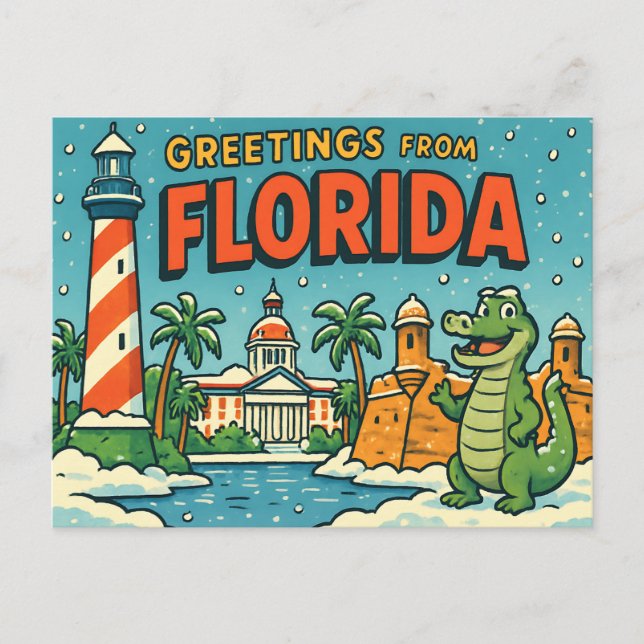 FLORIDA Postcard (Front)