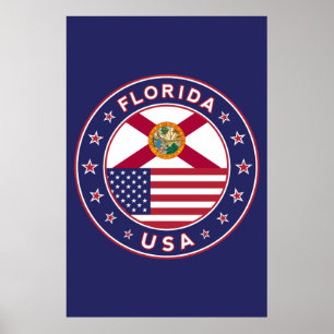 Florida poster, large poster, poster