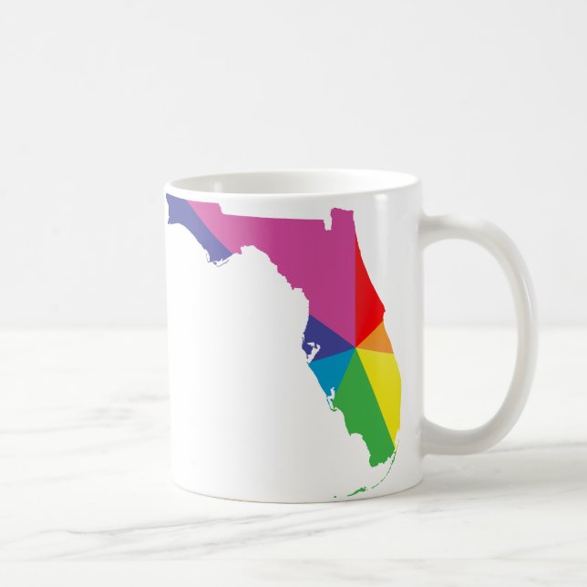 florida pride. angled. coffee mug (Right)