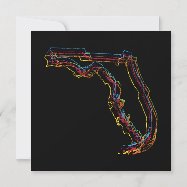 florida pride blur invitation (Front)