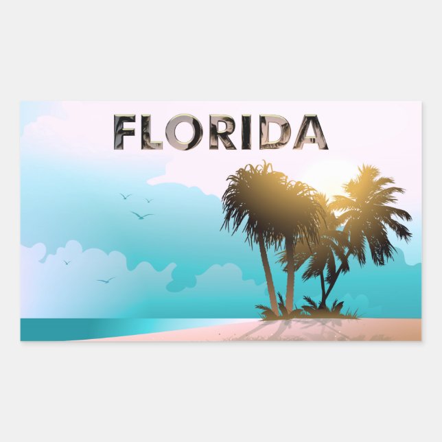 Florida Rectangular Sticker (Front)