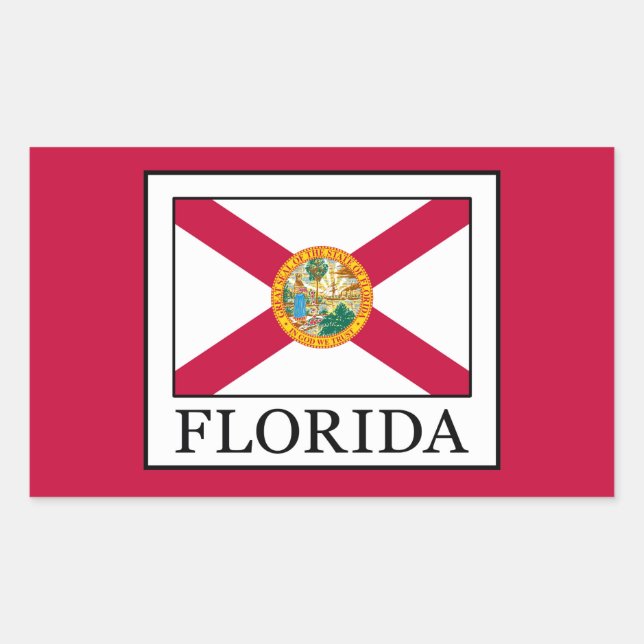 Florida Rectangular Sticker (Front)