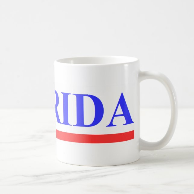 Florida red heart coffee mug (Right)