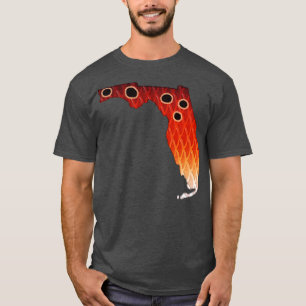 Florida Redfish Colours Red Drum Inspired Colour P T-Shirt