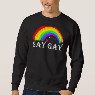 Florida Say Gay Everyday Protect Queer Protect Tra Sweatshirt
