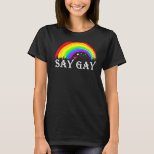 Florida Say Gay Everyday Protect Queer Protect Tra T-Shirt