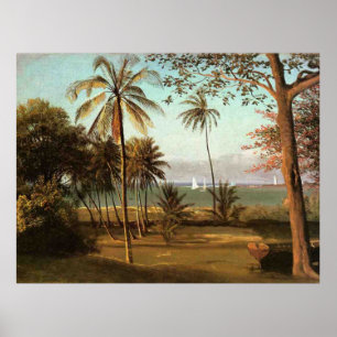 Florida Scene, fine art painting, Poster