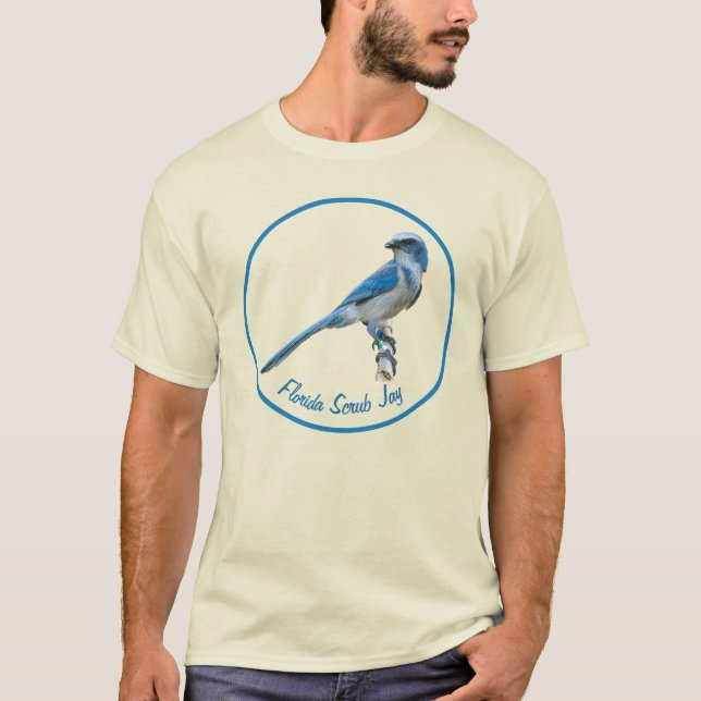 Florida Scrub Jay - Oct 2022 T-Shirt (Front)