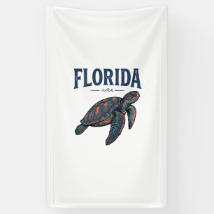 Florida Sea Turtle Vintage Engraving Graphic_1 Banner
