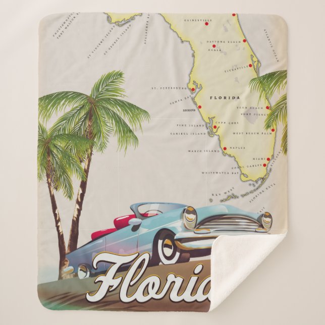 Florida Sherpa Blanket (Front)