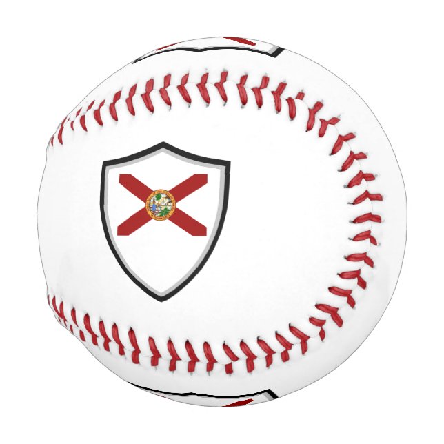 Florida shield flag baseball (Front Right)