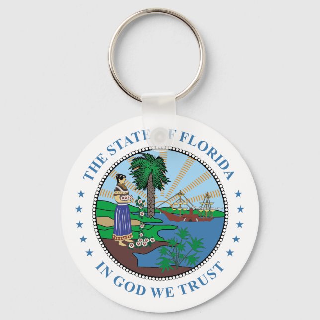 Florida sign key ring (Front)