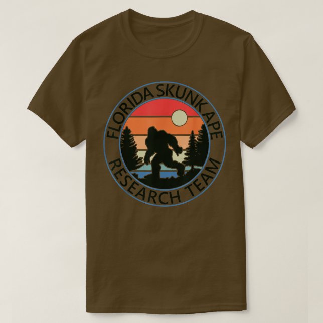 Florida Skunk Ape Research Team TShirt (Design Front)