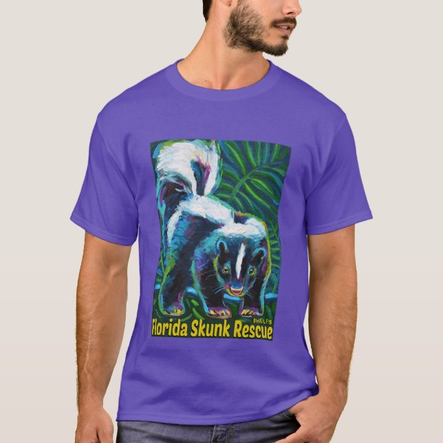 Florida Skunk Rescue T-shirt (Front)