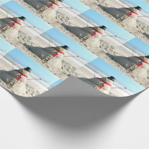 Florida Snowman with Elf Wrapping Paper (3221)
