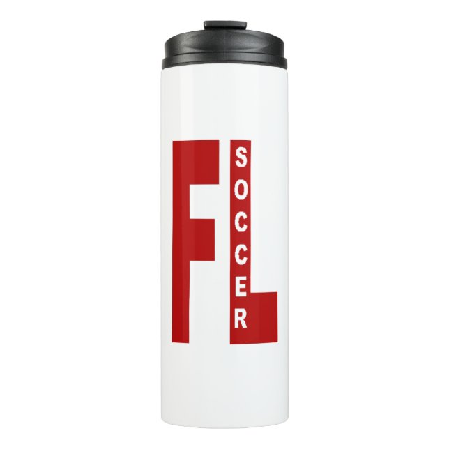 FLORIDA SOCCER insulated bottle (Front)