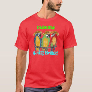 Florida Spring Break Parrot T's T-Shirt