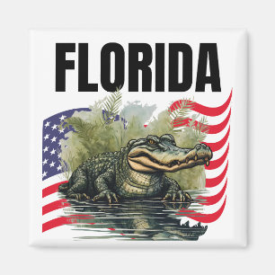 Florida Square Magnet