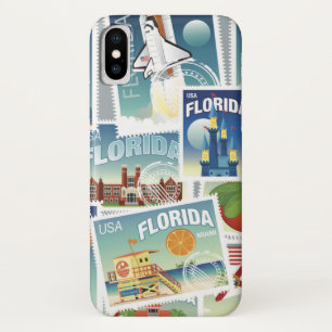 Florida Stamps iPhone X Case