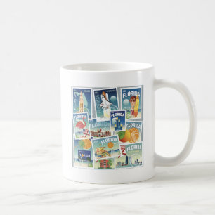 Florida Stamps Coffee Mug