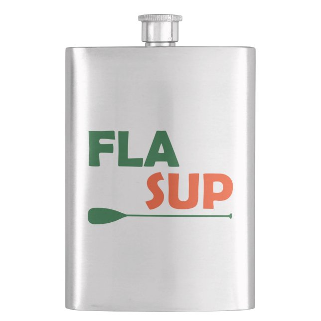 Florida Stand Up Paddling Hip Flask (Front)