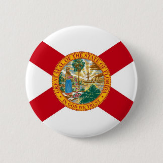 Florida State Flag 6 Cm Round Badge