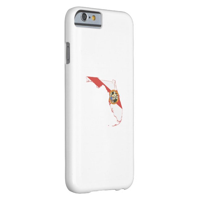 Florida State Flag and Map Case-Mate iPhone Case (Back/Right)