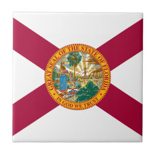 Florida State Flag Ceramic Tile