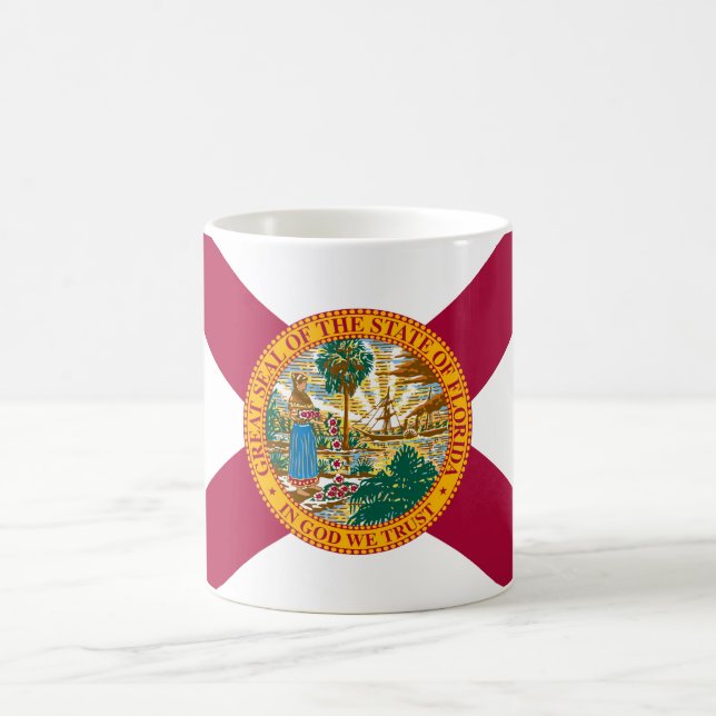 Florida State Flag Coffee Mug (Center)