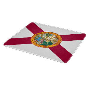 Florida State Flag Cutting Board