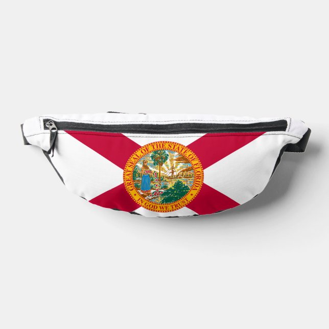 Florida State Flag Design Bum Bags (Lay Down)