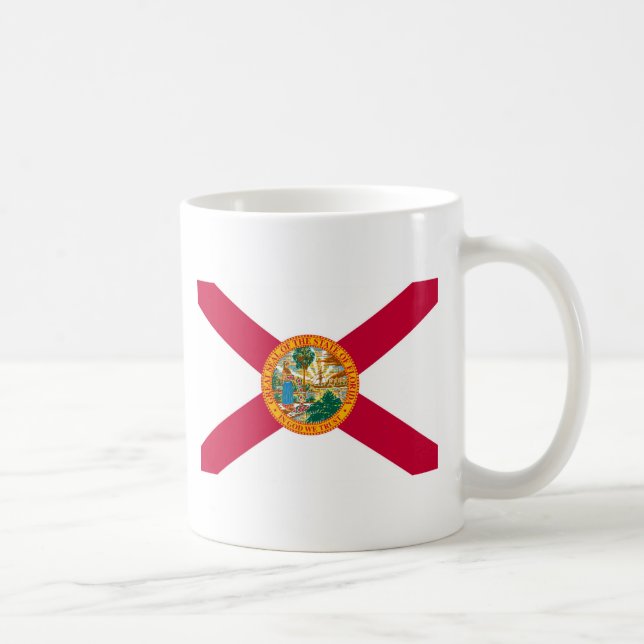 Florida State Flag Design Coffee Mug (Right)