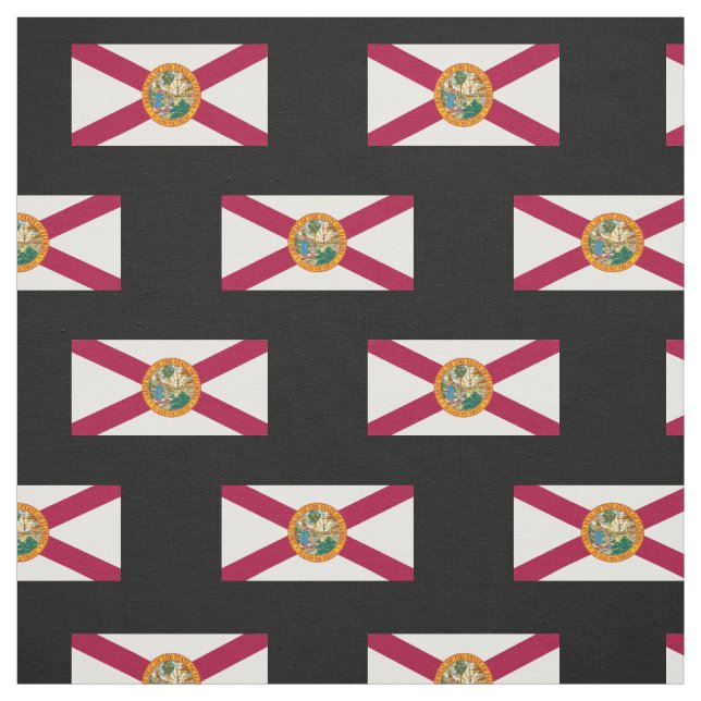 Florida State Flag Fabric (Swatch)