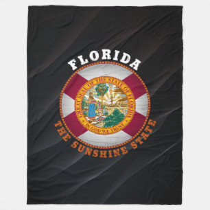 FLORIDA STATE FLAG FLEECE BLANKET