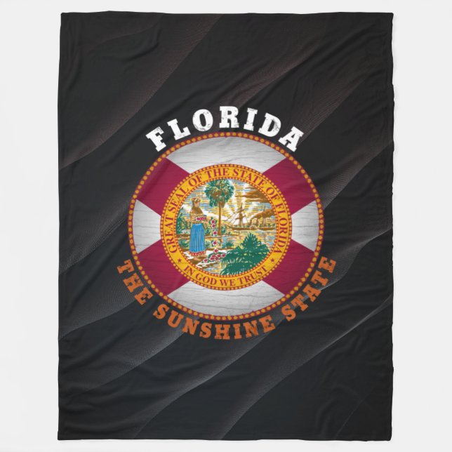 FLORIDA STATE FLAG FLEECE BLANKET (Front)