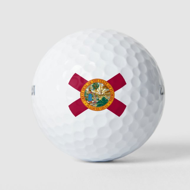 Florida State Flag Golf Balls (Front)