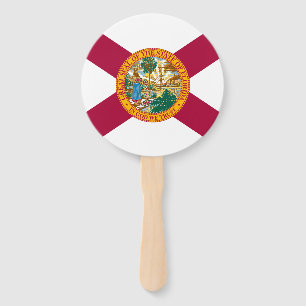 Florida State Flag Hand Fan