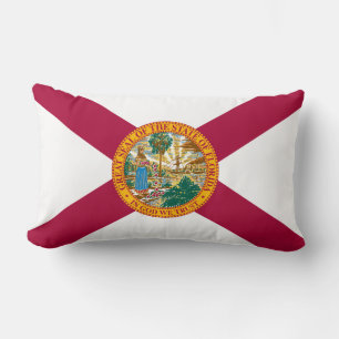 Florida State Flag Lumbar Cushion