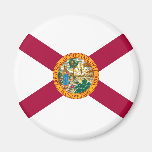 Florida State Flag Magnet (Front)