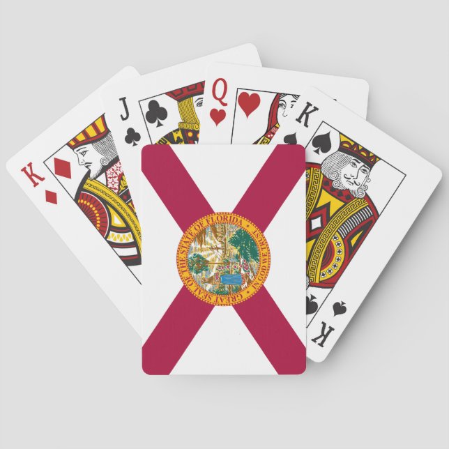 Florida State Flag Playing Cards (Back)