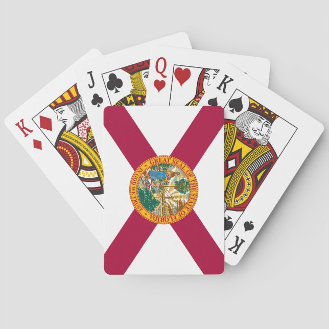 Florida State Flag Playing Cards (Back)