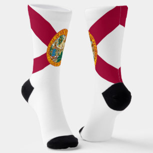 Florida State Flag Proud Floridian Fun Socks