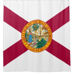 Florida State Flag Shower Curtain