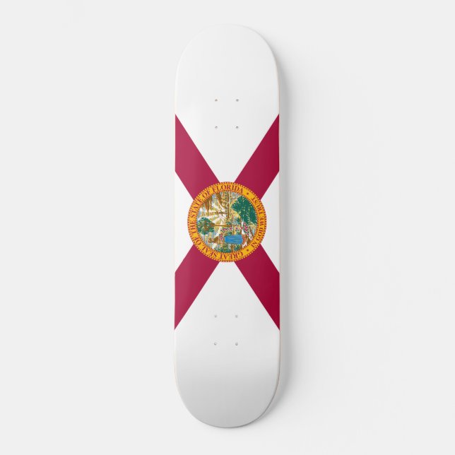 Florida State Flag Skateboard (Front)