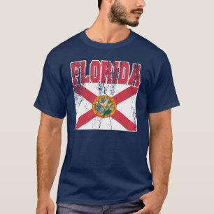 Florida State Flag T-Shirts (Distressed)
