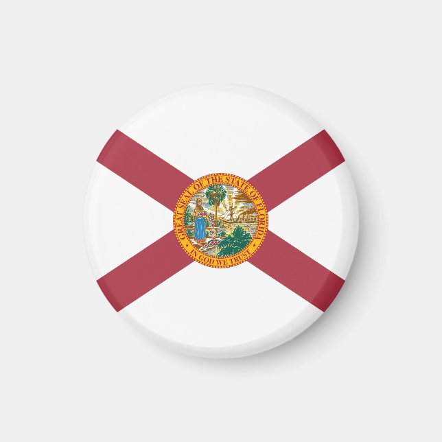 Florida State Flag USA Magnet (Front)