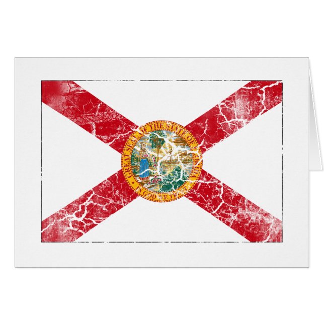 Florida State Flag Vintage (Front Horizontal)