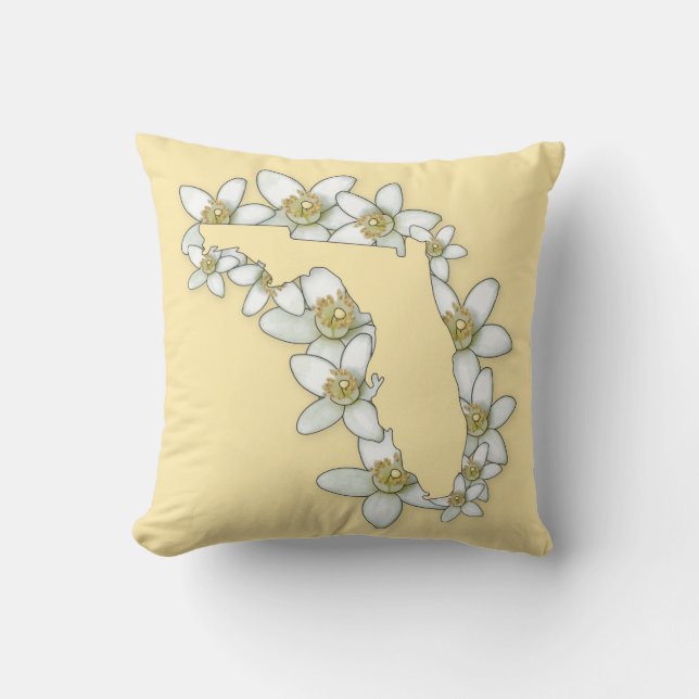 Florida State Flower Cushion (Front)