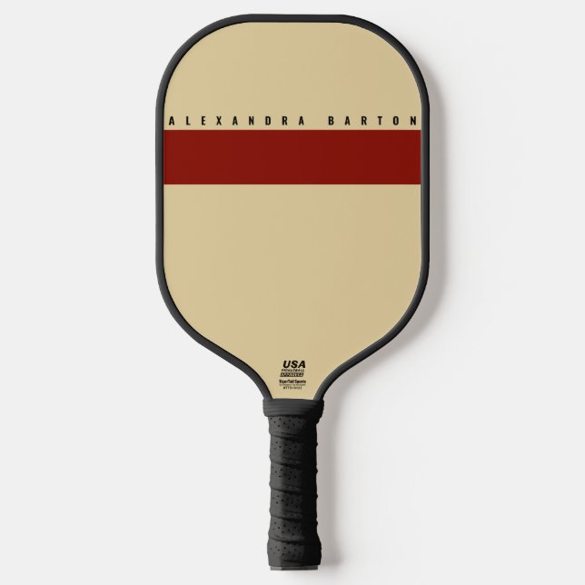 Florida State Pickleball Paddle Template (Front)